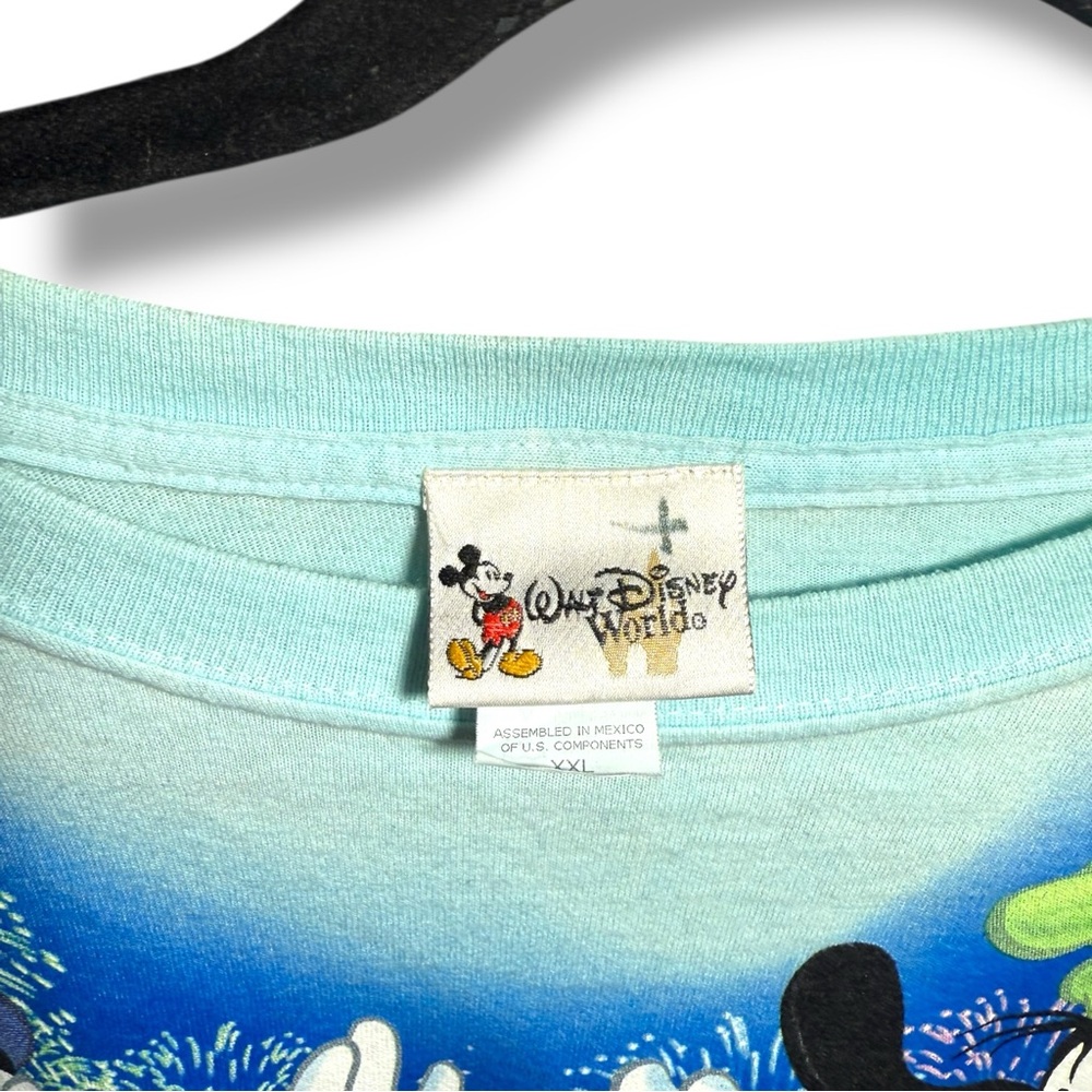 Vintage Walt Disney World Magic Kingdom Tie Dye Graphic Tee - Picture 3 of 4